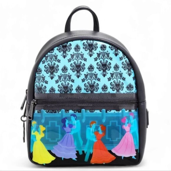 Loungefly Disney Haunted Mansion Dancing Ghost Mini Backpack - Picture 1 of 6